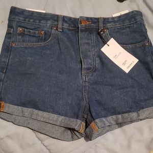 High Waisted Jean Shorts